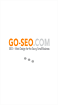 Mobile Screenshot of go-seo.com